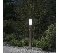 vidaXL Bollard Light with Sensor 80 cm Stainless Steel IP44