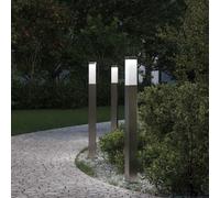 vidaXL Bollard Lights 3 pcs 80 cm Stainless Steel IP44