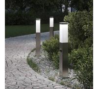 vidaXL Bollard Lights with Sensor 3 pcs 50 cm Stainless Steel IP44