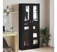 VidaXL Book Cabinet 4-Tier 82.5 X 30.5 X 185 Cm Engineered Wood