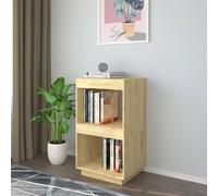 vidaXL Book Cabinet 40x35x71 cm Solid Pinewood