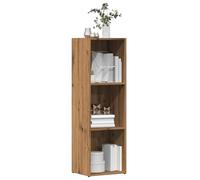 vidaXL Book Cabinet Artisan Oak 36x30x114 cm Engineered Wood bookcase
