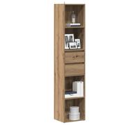 vidaXL Book Cabinet Artisan Oak 36x30x171 cm Engineered Wood bookcase