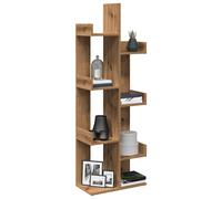 Book Cabinet Engineered Wood Home Organiser Storage Rack Multi Colours vidaXL