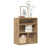 vidaXL Book Cabinet Artisan Oak 60x30x71.5 cm Engineered Wood storage cabinet
