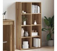 vidaXL Book Cabinet Artisan Oak 66x30x130 cm Engineered Wood bookcase