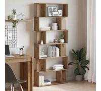 vidaXL Book Cabinet Artisan Oak 80x24x192 cm Engineered Wood bookcase