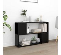 Vidaxl Book Cabinet Black 100X24X63 Cm Engineered Wood Book Cabinets