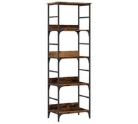 vidaXL Book Cabinet Bookcase Storage Shelf Bookshelf Old Wood Engineered Wood