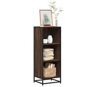 vidaXL Book Cabinet Brown Oak 40x35x107.5 cm Engineered Wood bookcase