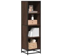 vidaXL Book Cabinet Brown Oak 40X35X139 Cm Engineered Wood, Brown
