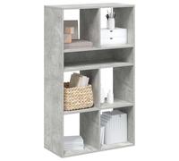 vidaXL Book Cabinet Concrete Grey 66x31x112 cm Engineered Wood storage cabinet