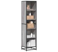 Bookcase Bookshelf Book Rack Storage Cabinet Cupboard Engineered Wood vidaXL