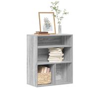 vidaXL Book Cabinet Grey Sonoma 60x30x71.5 cm Engineered Wood storage cabinet