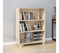 vidaXL Book Cabinet HAMAR Honey Brown 85x35x112 cm Solid Wood Pine