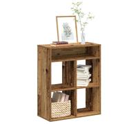 vidaXL Book Cabinet Old Wood 66X31X80 Cm Engineered Wood, Brown