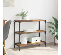 vidaXL Book Cabinet Old Wood 80 x 33 x 70.5 cm