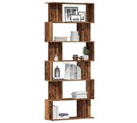 vidaXL Book Cabinet Old Wood 80x24x192 cm Engineered Wood bookcase