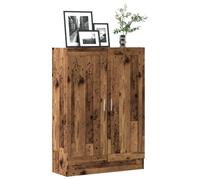 vidaXL Book Cabinet Old Wood 82.5x30.5x115 cm Engineered Wood