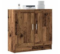 vidaXL Book Cabinet, Bookcase for Living Room, Storage Cabinet with Compartment, Room Partition, Bookshelf, Modern Style, Old Wood Engineered Wood