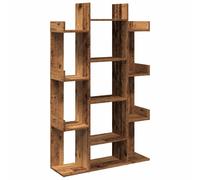 Book Cabinet Engineered Wood Home Organiser Storage Rack Multi Colours vidaXL