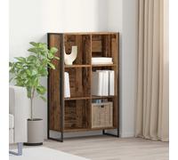 vidaXL Book Cabinet Old Wood 99.5 x 30 x 108.5 cm Engineered Wood