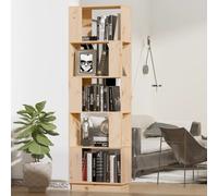 vidaXL Book Cabinet/Room Divider 51x25x163.5 cm Solid Wood Pine