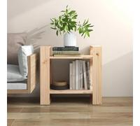 vidaXL Book Cabinet/Room Divider 60x35x57 cm Solid Wood Pine