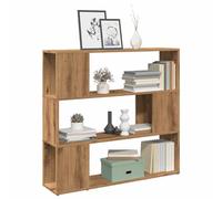 vidaXL Book Cabinet/Room Divider Artisan Oak 100x24x94 cm room divider