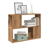 vidaXL Book Cabinet/Room Divider Artisan Oak 80x24x63 cm room divider