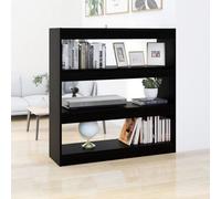 Vidaxl Book Cabinet/room Divider Black 100X30X103 Cm