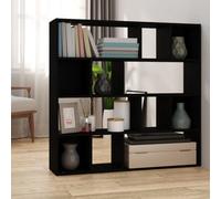 Vidaxl Book Cabinet/room Divider Black 105X24X102 Cm