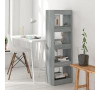 Vidaxl Book Cabinet/room Divider Grey Sonoma 40X30X135 Cm