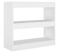 vidaXL Book Cabinet/Room Divider Hallway Furniture Bookcase Storage File Cabinet