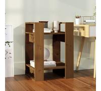 Solid Wood Pine Book Cabinet/Room Divider Storage Rack Multi Colours vidaXL