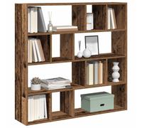 vidaXL Book Cabinet/Room Divider Old Wood 105x24x102 cm room divider