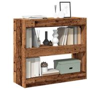 Vidaxl Book Cabinet/room Divider Old Wood 80X30X72 Cm