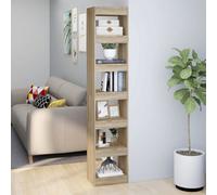 Vidaxl Book Cabinet/room Divider Sonoma Oak 40X30X198 Cm