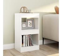 (white) vidaXL Book Cabinet/Room Divider Book Shelf Stand Furniture Multi Colours
