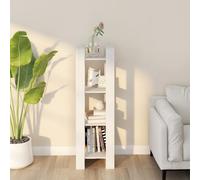 vidaXL Book Cabinet/Room Divider White 41x35x125 cm Solid Wood Pine