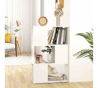 vidaXL Book Cabinet Room Divider White 60x24x94 cm Engineered Wood