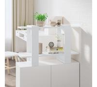 vidaXL Book Cabinet/Room Divider White 80x30x51 cm