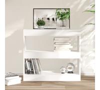 Vidaxl Book Cabinet/room Divider White 80X30X72 Cm