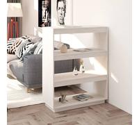 Solid Pinewood Book Cabinet/Room Divider Multi Colours Multi Sizes vidaXL