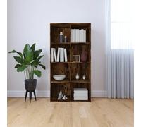 (Smoked oak) vidaXL Book Cabinet/Sideboard Engineered Wood Home Bookshelf Multi Colours