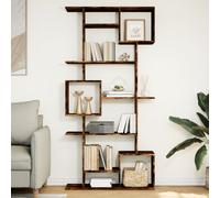 Book Cabinet Bookcase Storage Shelf Bookshelf Book Rack Engineered Wood vidaXL