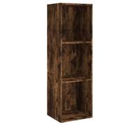 Book Cabinet/TV Cabinet Smoked Oak 36x30x114 cm Engineered Wood
