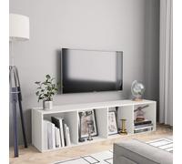 Book Cabinet/TV Cabinet Living Room Wall Shelf Book Stand Wall Rack vidaXL