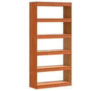 Solid Wood Pine Book Cabinet/Room Divider Rack Multi Colours/Sizes vidaXL