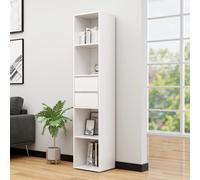 vidaXL Book Cabinet White 36x30x171 cm Engineered Wood